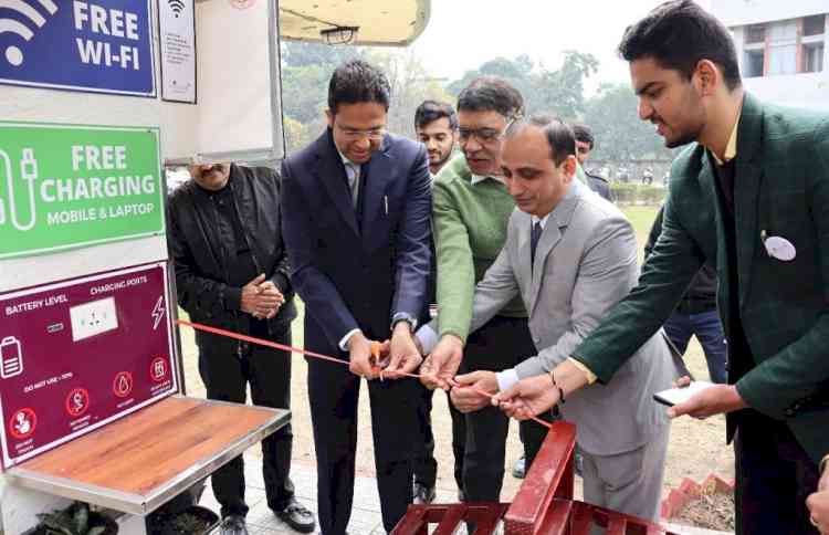 Startup inaugural ceremony by Dr Amit Agrawal, Additional Principal Secretary to CM Haryana