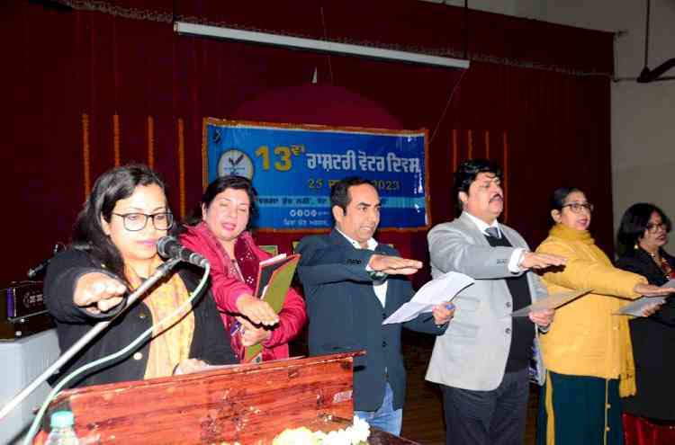 Administration celebrates 13th National Voters Day 