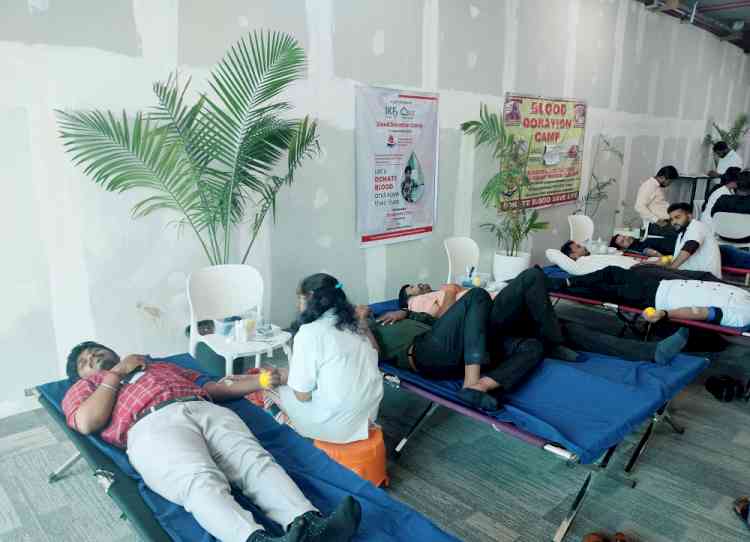 Blood Donation Camp for Thalassemia patients organized by IKF Group