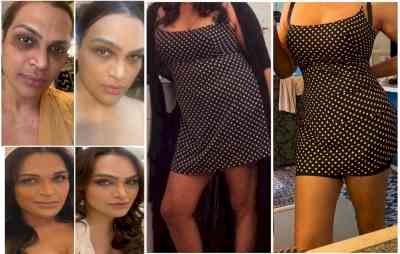 Saisha Shinde shares transformation after face and body 'feminisation'