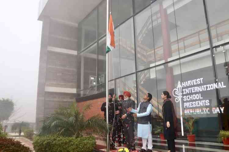 Harvest International School - celebrated 74th Republic Day