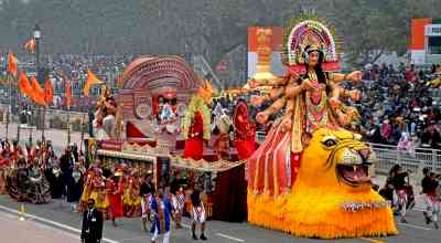 Colourful tableau of Culture Ministry at R-Day brings out theme of 'Nari Shakti'