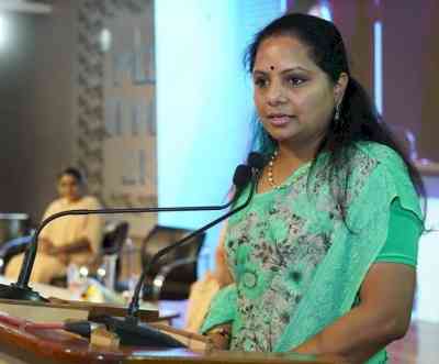 KCR's daughter Kavitha 'thanks' Telangana governor