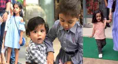 Bollywood's fashionable star toddlers