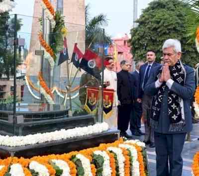 Last assault on terror and its ecosystem going on in J&K: LG Manoj Sinha