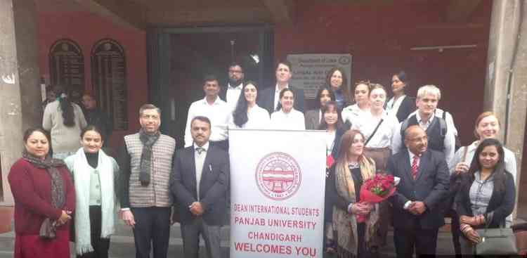 Delegation from Western Sydney University, Australia visited PU