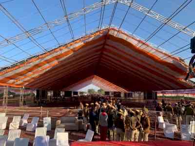 Preparations in full swing to welcome PM Modi in Bhilwara's Malaseri Dungri