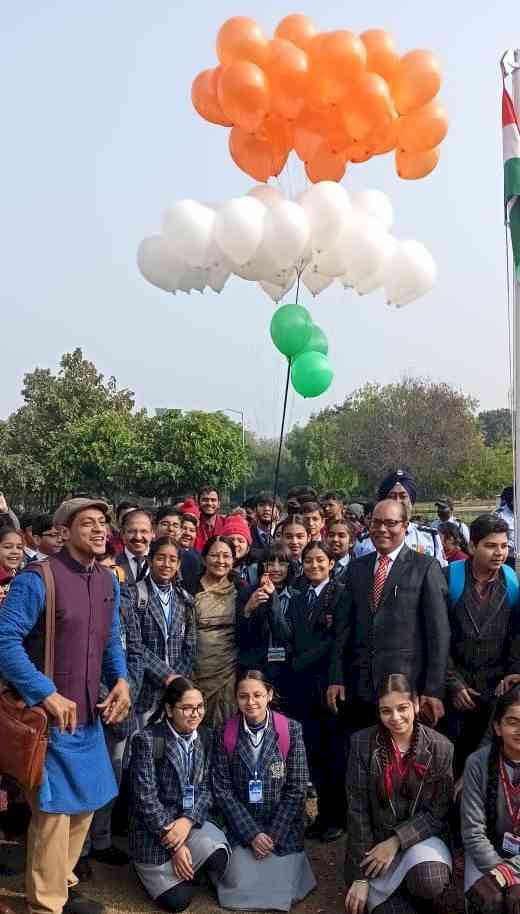 Pushpa Gujral Science City celebrated 74th Republic Day by organizing  General Quiz for school students