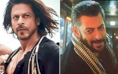 'Pathaan' SRK talks about box-office success, tags 'Tiger' Salman as 'GOAT'