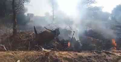 Two fighter jets crash in MP; 2 pilots safe, 3rd sustains 'fatal injuries': IAF