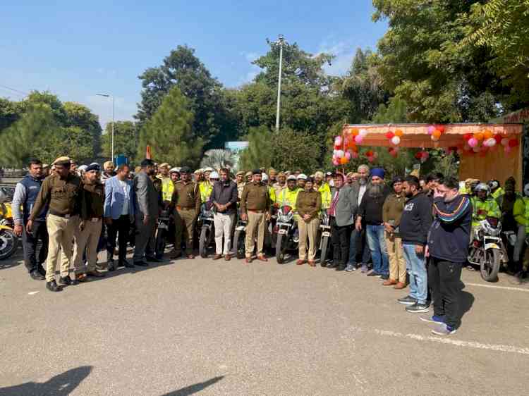 Road Safety Week organised by Road Safety Organization (RSO) in association with Panchkula Traffic Police concludes 