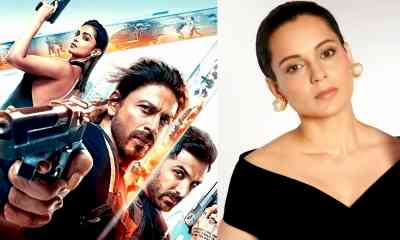 Kangana on 'Pathaan' success: 'India has only loved the Khans'