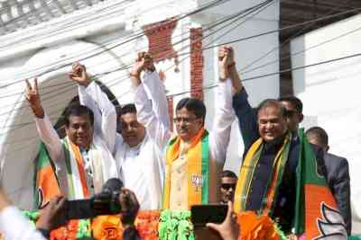 BJP will improve its 2018 tally in Trpura: Assam CM