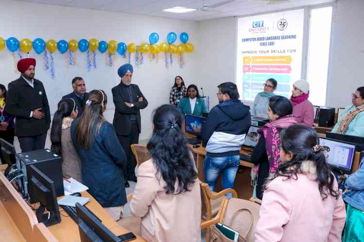 Digital Language Lab inaugurated at CT University