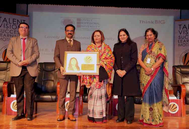 Mauritius High Commissioner interacted with LPU students