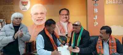 Ex-Meghalaya speaker joins BJP ahead of Feb-27 polls