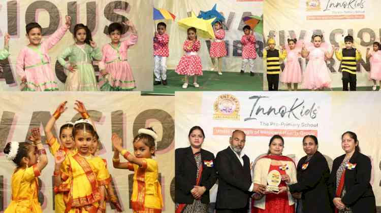 Tiny tots of Innokids - The Pre-Primary School, Nurpur showcased their talent in Vivacious Vibrance