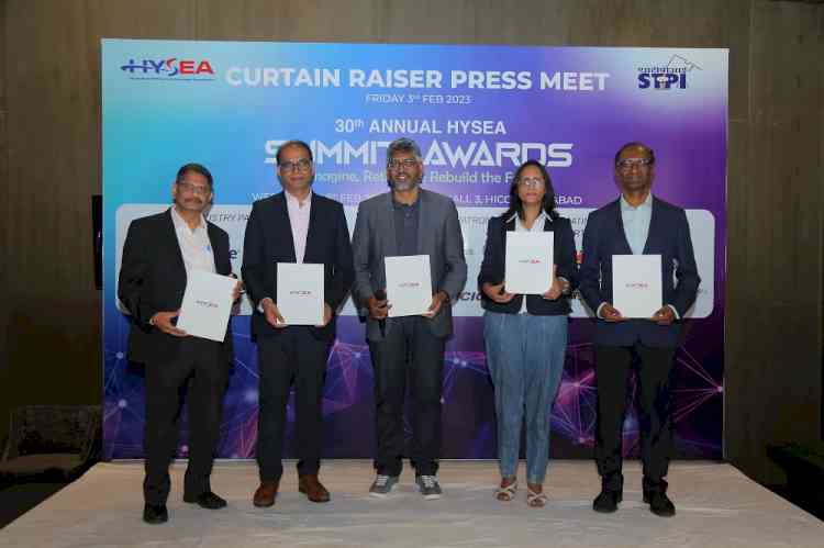 HYSEA to host 30th edition of its Prestigious Annual Summit & Awards 2023 jointly with STPI-Hyderabad