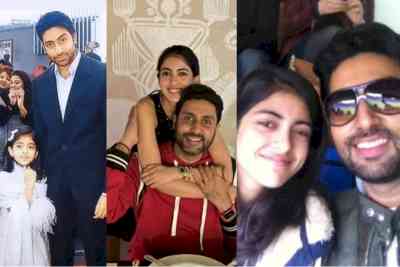 Abhishek gets heartwarming b'day wish from niece Navya Naveli