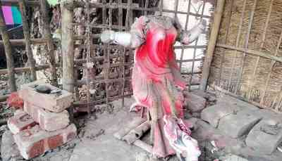 14 temples vandalised overnight in Bagladesh's Thakurgaon, police probing