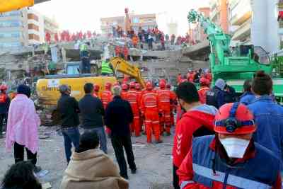 17 dead as powerful 7.8-magnitude quake hits Turkey