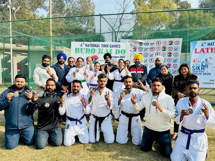 Budo Kai Du players win medals at 4th National Sikh Games Championship