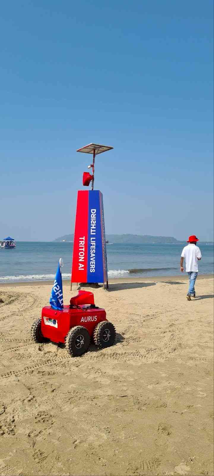 Goa using artificial intelligence-powered robots, technology to save lives on its beaches