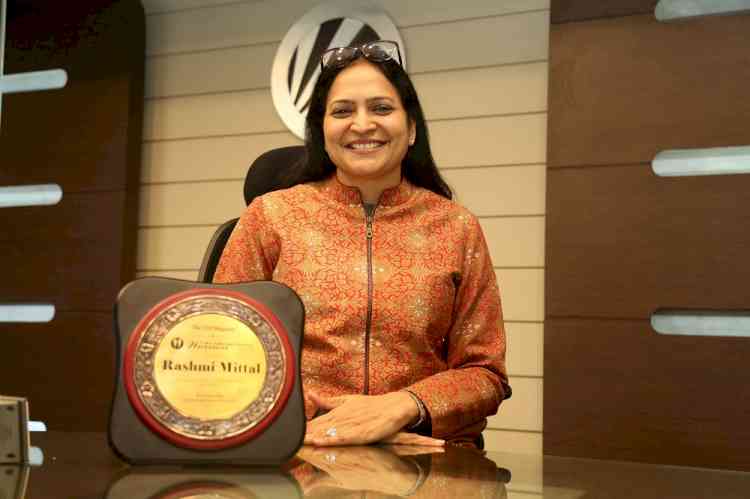 LPU Pro Chancellor Rashmi Mittal honoured as the ‘Most Influential Business Woman'