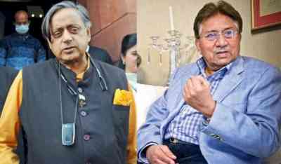 Tharoor hits back at BJP on Musharraf tweets issue