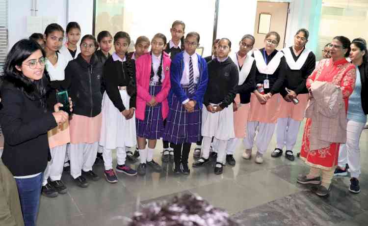 IKGPTU welcomed Jalandhar District School students on Educational Visits 