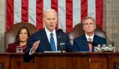 Biden delivers State of the Union address to divided Congress