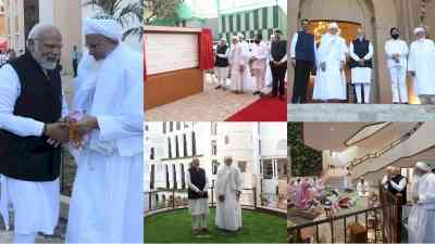 PM hails Dawoodi Bohras' contribution to progress, nation building