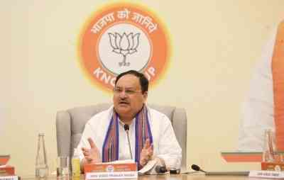 Nadda promises Rs 50K cr investment if BJP retains power in Tripura