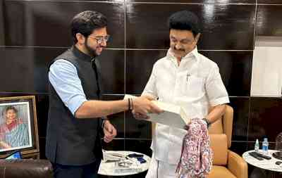 Aaditya Thackeray meets TN CM Stalin in Chennai