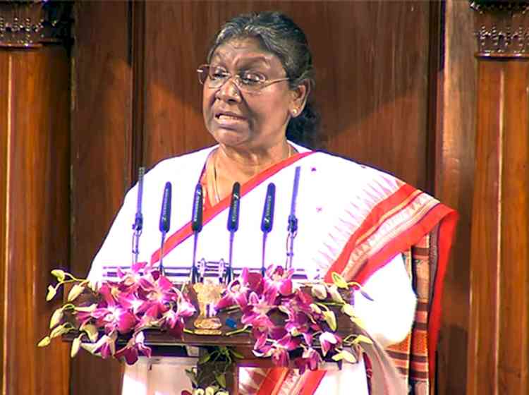 President Murmu visits her alma mater in Odisha, turns emotional