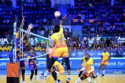 Prime Volleyball League: Mumbai Meteors beat Chennai Blitz to pick first win of the season