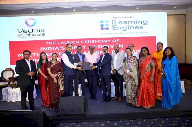 Vedhik eSchools partners with iLearningEngines to launch AI-powered Learning Experience Platform in Bengaluru