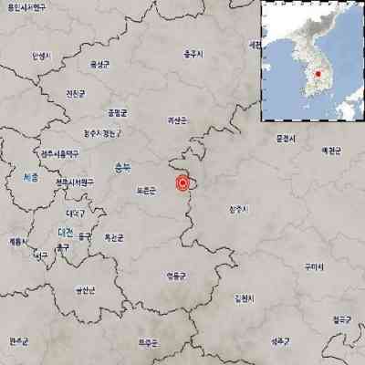 2.3-magnitude quake hits central S.Korea