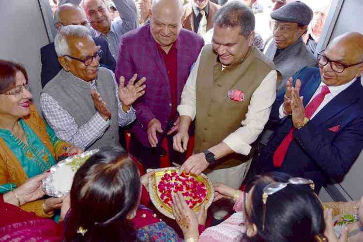 JL Oswal & MP Arora inaugurate multipurpose hall in premises of Day Care Centre 