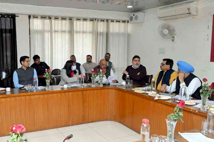 Vidhan Sabha Committee meets to review progress under project to clean Buddha nullah 