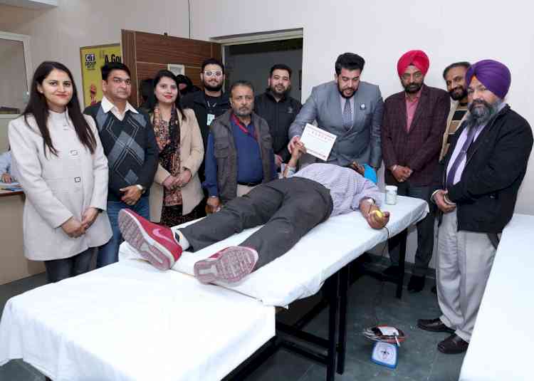 CT Group of Institution South Campus holds a Blood Donation Camp