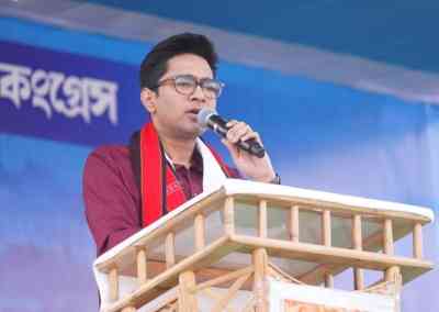 Trinamool's 'Duare Sarkar' to counter BJP's 'Duare Gunda' in Tripura: Abhishek Banerjee