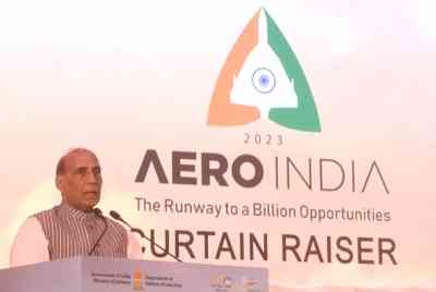 Manufacturing cutting-edge products need of the hour: Rajnath Singh at Aero India 2023
