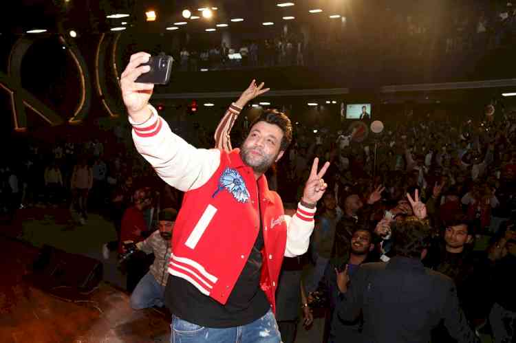 Bollywood Actor Varun Sharma interacted with LPU Students