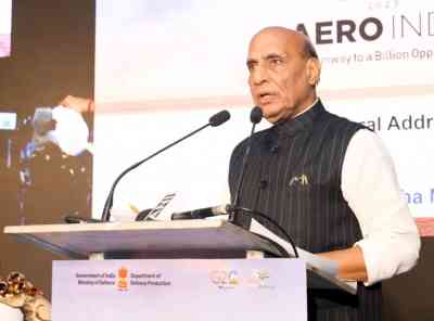 75% procurement from Indian defence vendors from 2023-24, says Rajnath