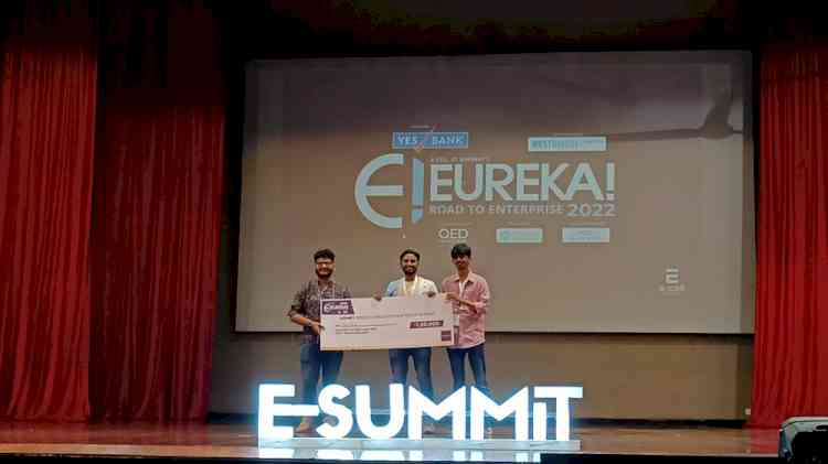 Student of Dr. SSBUICET, BE (FT) final year Shubham Raj creates startup Serri winning Eureka