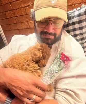 Sharad Kelkar welcomes furry friend named Rayaa into the family