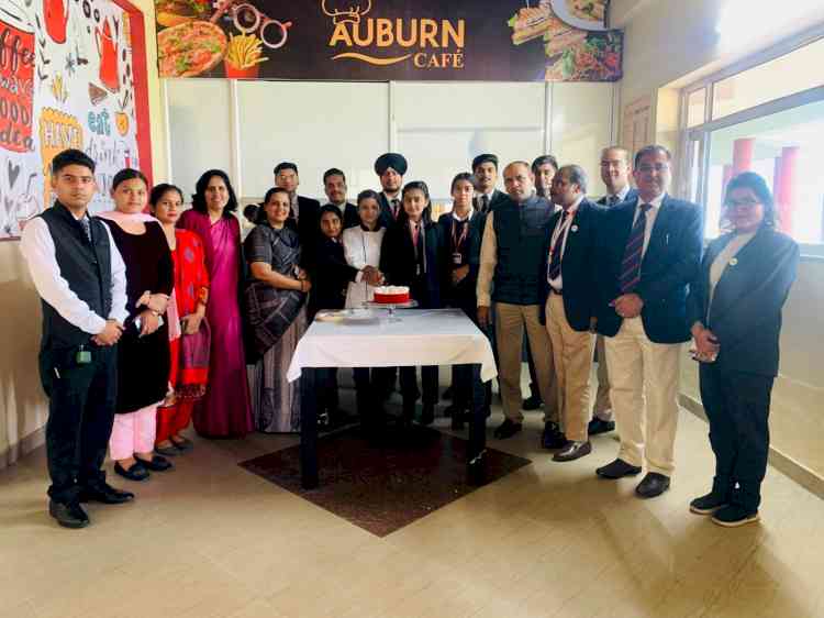 School of Hotel Management of Innocent Hearts Group Inaugurated an Entrepreneurship Hub - AUBURN CAFE