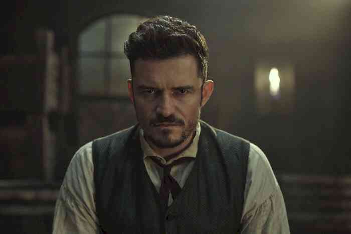 Actor Orlando Bloom describes the sets of Prime Video’s fantasy series Carnival Row as “beautiful, epic, and mercurial