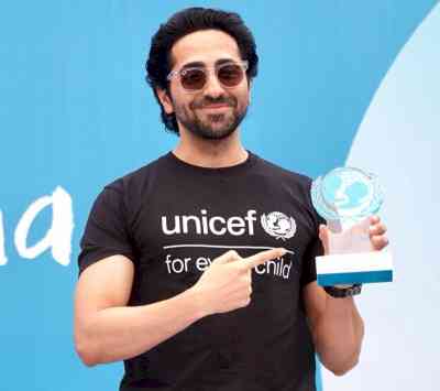 UNICEF names Ayushmann as its National Ambassador for Child Rights